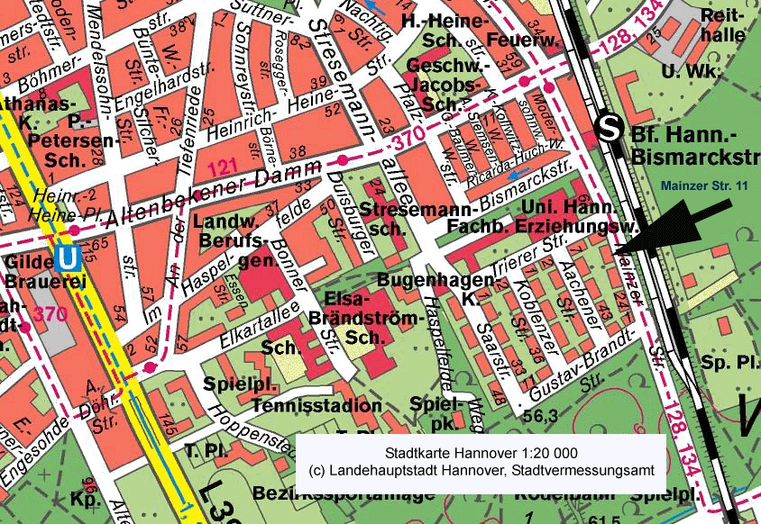 Lageplan - Freigabe Stadtvermessungsamt